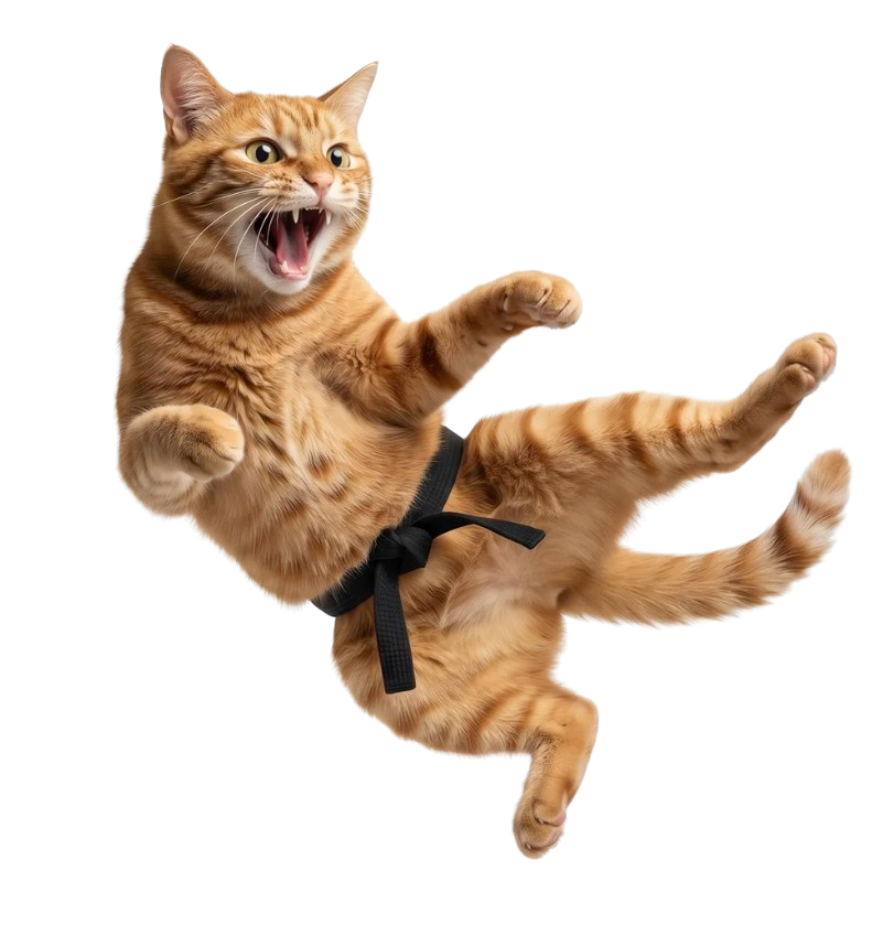 Chat karate